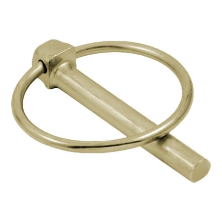 Heritage Industrial Lynch Pin, 1/4"x1-1/4", Zinc Yellow LP-250-1250A